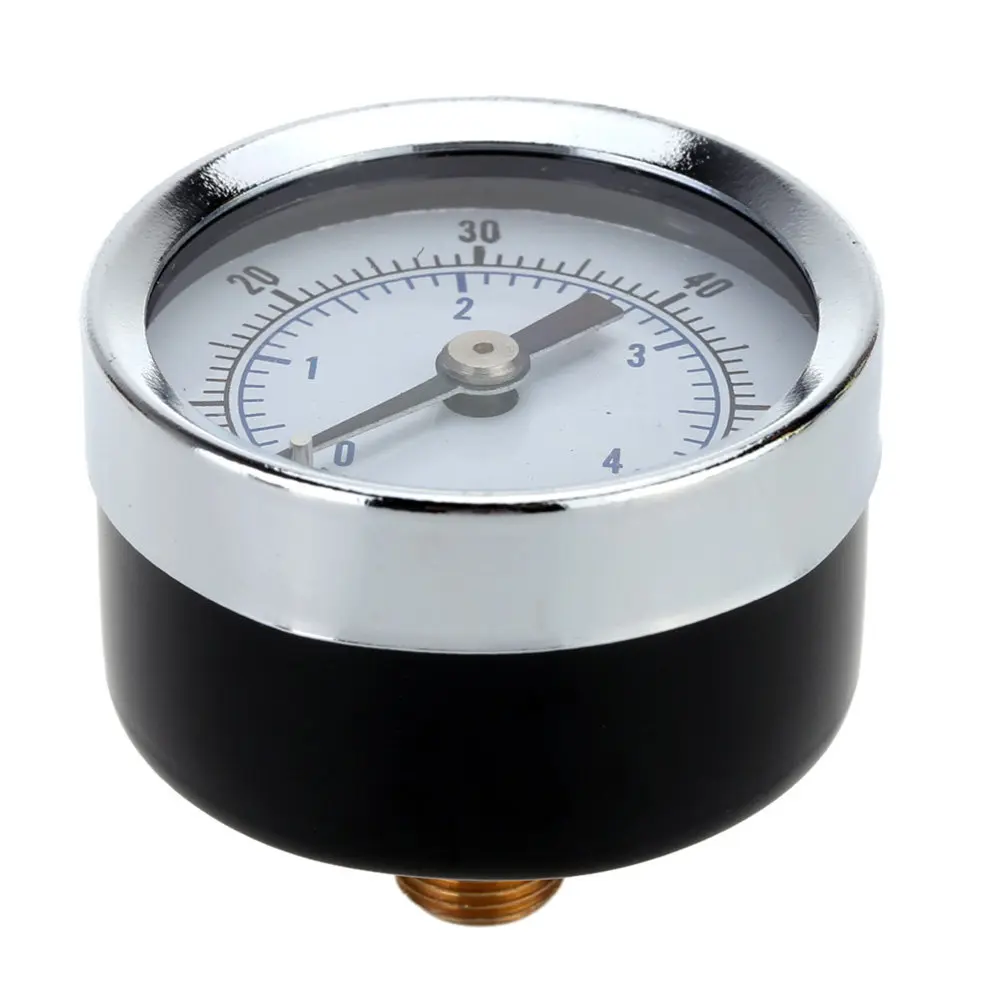 Portable Vacuum Pressure Gauge Durable Mini 0-60psi Oil Gas Measuring Instrument Vacuum Gauge Tester