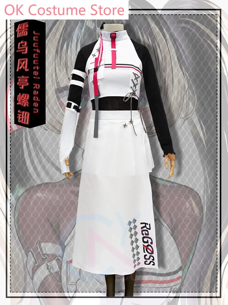 

Vtuber Juufuutei Raden Women Dress Cosplay Costume Cos Game Anime Party Uniform Hallowen Play Role Clothes Clothing