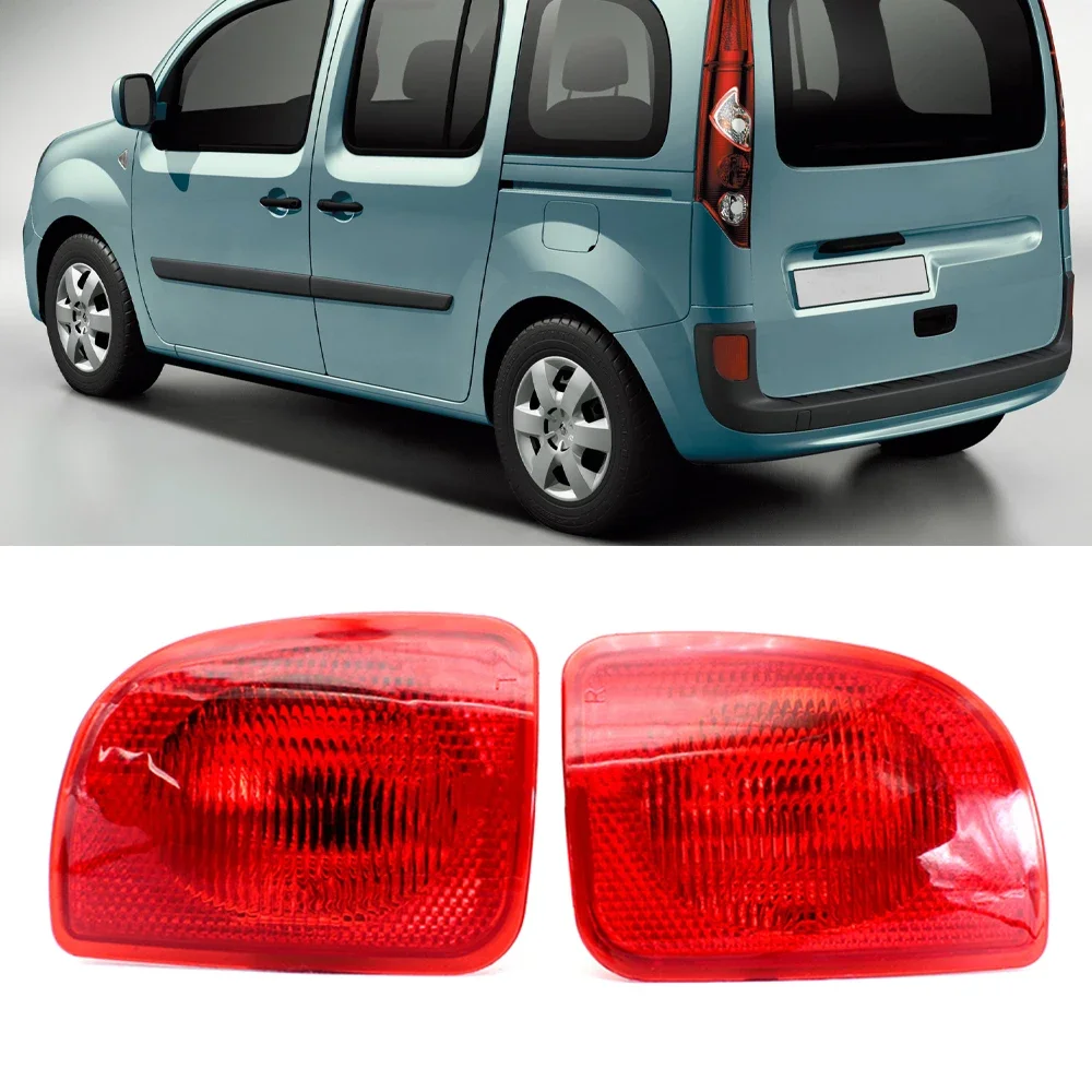 

Car Rear Bumper Light Reflector Warning Stop Brake Fog Lamp For RENAULT KANGOO 2008-2018 8200419906 8200419908