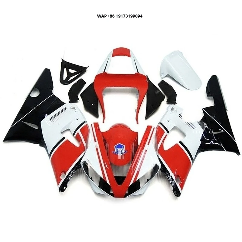 

Fairing Kit For YZF R1 2000 2001 00 01 Red White ABS Bodywork