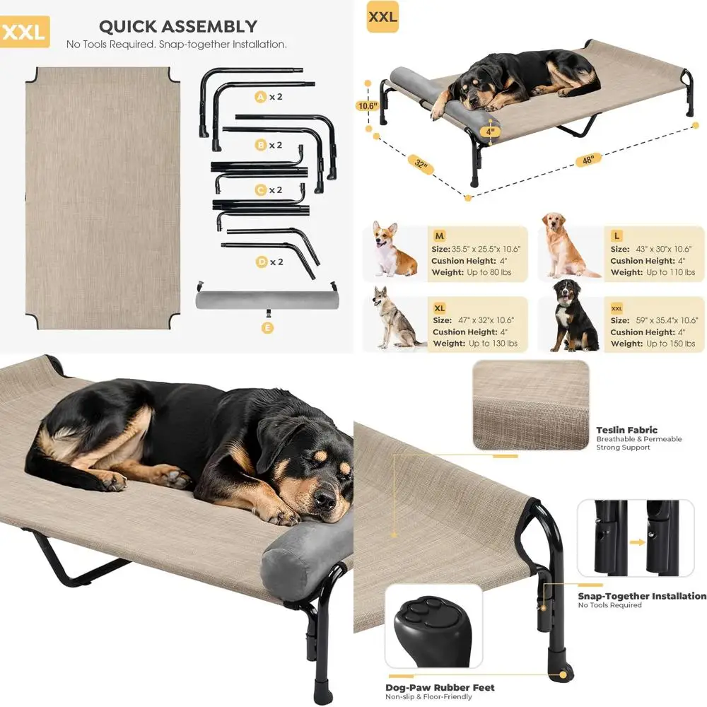 Large Elevated Dog …