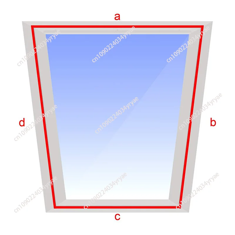 Twin-tube roof window sealing kit New portable portable air conditioner sealing cloth wind deflector