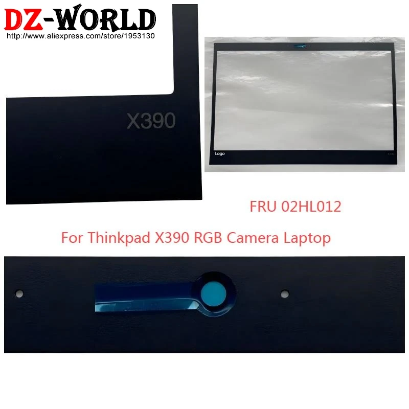 LCD الحافة ملصق غطاء شاشة الإطار الأمامي شل الحال بالنسبة لينوفو ثينك باد X390 02HL012 02HL011 AL1BT 000300