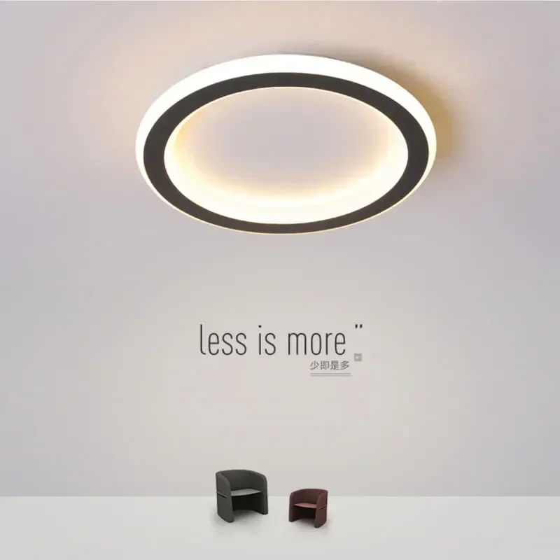 Aisle corridor entrance light simple modern Nordic LED ceiling square porch super bright balcony light