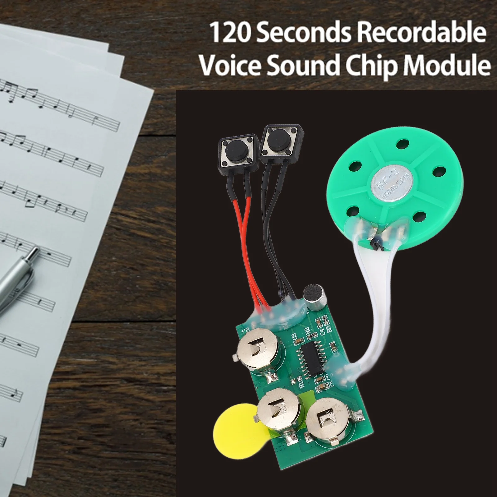 رقاقة بطاقات المعايدة القابلة للتسجيل، رقاقة بطاقات المعايدة ذاتية الصنع، وحدة رقاقة صوتية قابلة للتسجيل، وحدة صوت قابلة للتسجيل