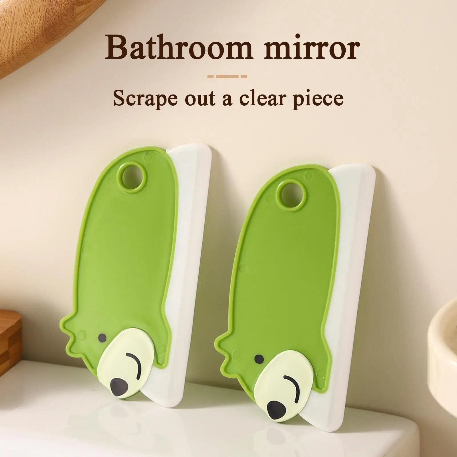 

Маленький скребок для окна автомобиля, мультяшное зеркало для душа, стеклоочиститель, кухонная раковина, скребки для раковины, кухонная столешница, дверь ванной комнаты