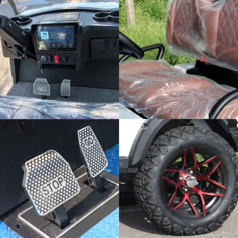 Eco-Friendly Electric Golf Cart with Lithium Direct Shipping From Thailand for Golf Courses