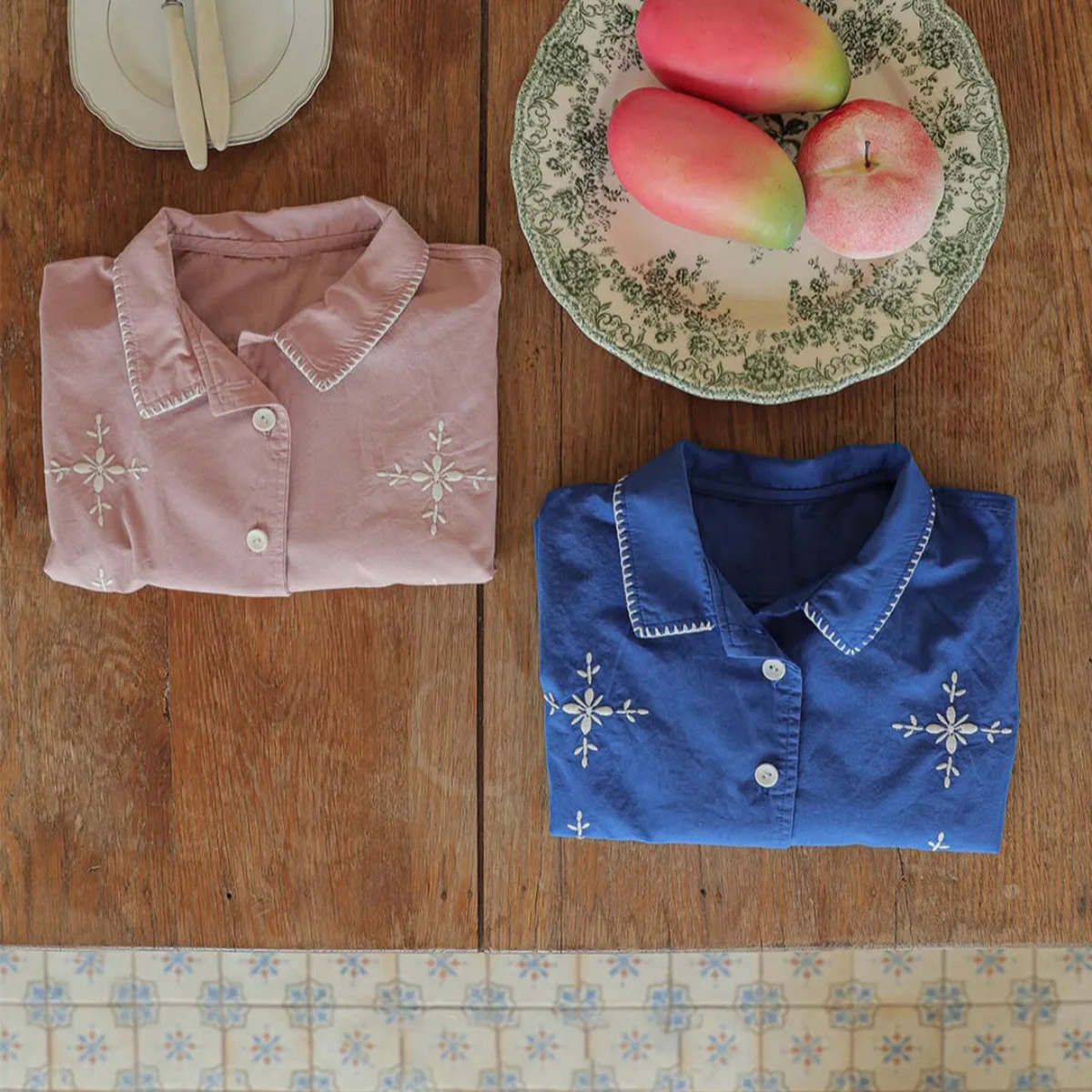 2026 Summer New Baby Short Sleeve Shirts Cotton Loose Infant Girl Cute Embroidery Lapel Tops Toddler Versatile Casual Shirts