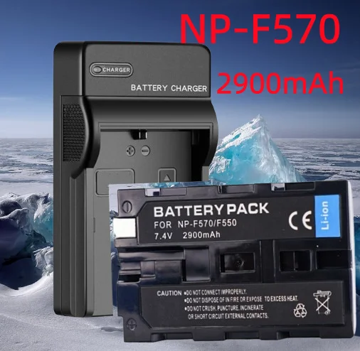 2900Mah NP-F570 Np …