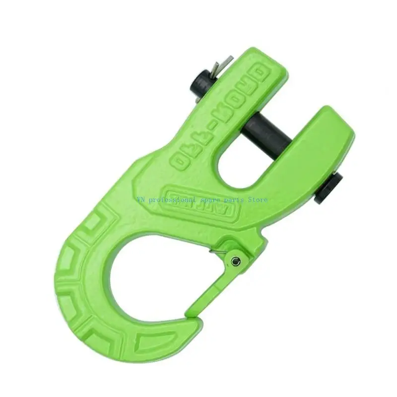 

41XA Tow Winch Hook 3/8Inch Heavy Load Winch Hook 10 Ton Vehicle Recovery Winch Hook, For Synthetic Rope