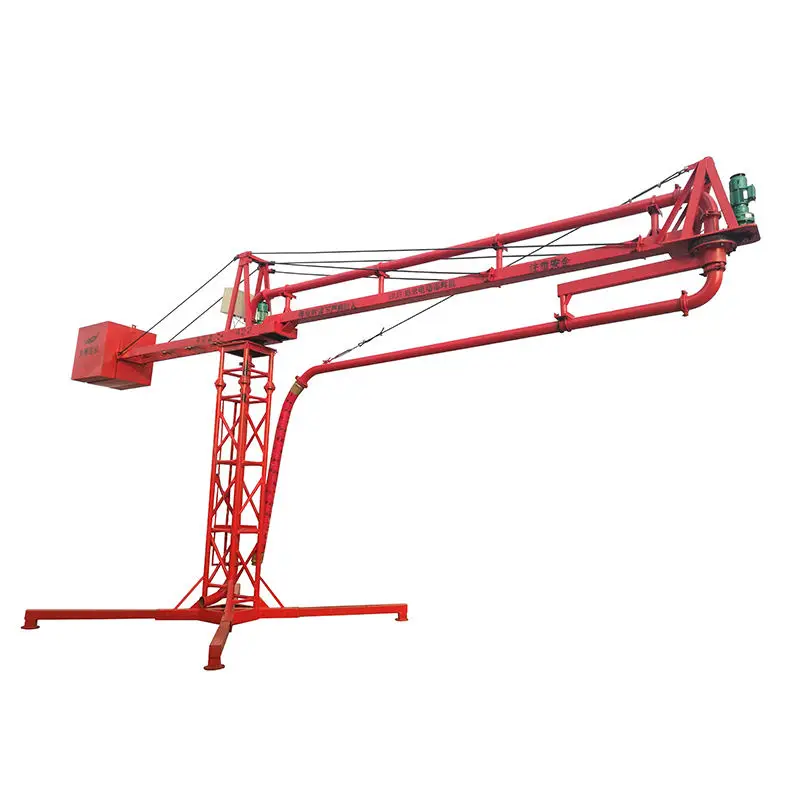 High Quality Electric Spider Concrete Placing Boom New Manual Construction Pump with Core Engine High Efficiency