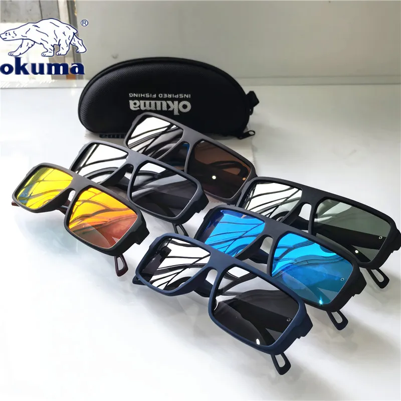Okuma Mode Brille Outdoor Sport UV400 Männer und Frauen Fahren Angeln Jagd Polarisierte Sonnenbrille – Detail 13
