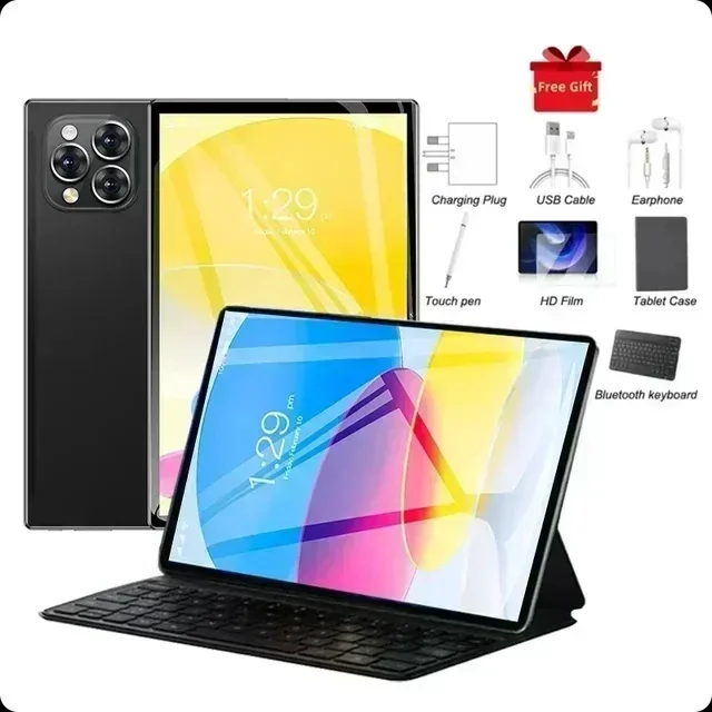 2025 NEW Pad 15 Pro Tablet Android 14 22GB+2TB 20000mAh Snapdragon 888 Original Tablets PC 5G Dual SIM Card WIFI HD 4K Mi Tab image 3