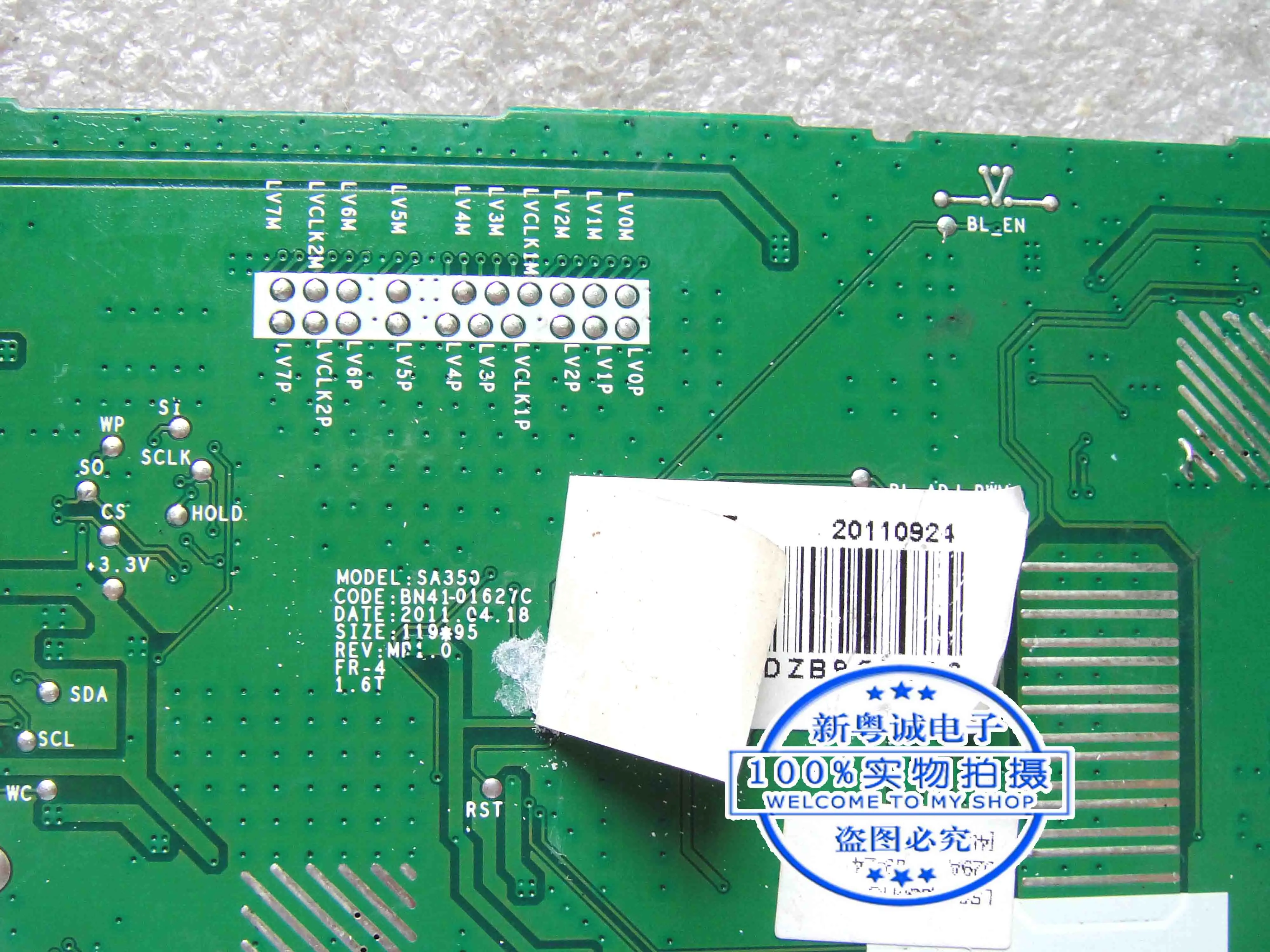 S24A350H LS24A350HS/CH display driver board BN41-01627C motherboard