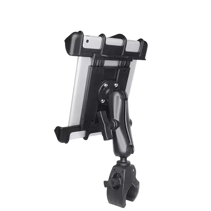 TabDock-Klemme, robuste Pfosten-/Stangenhalterung für stationäre Fahrräder, Fitnessstudio, Laufbänder, Wagen, Rollstühle, Krankenhauspatientenpflege