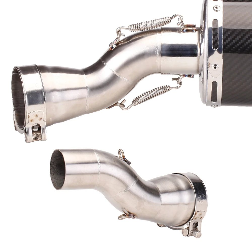For R1200R R1200RS R1200GS R1250R R1250RS R1250GS R1300R R1300RS R1300GS 2013-2025 51MM Motorcycle Exhaust Adapter Middle Pipe