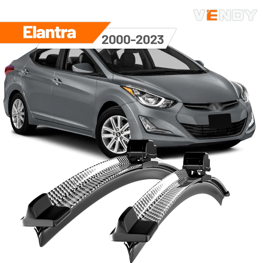 Für Hyundai Elantra GT 2000-2023 2006 2007 2011 2012 2016 2017 2019 2020 2 stücke Frontscheibe Wischer klingen Scheibenwischer