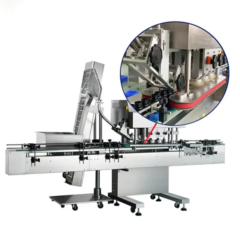 Linear Capping Machine | Automatic Screw Capper for Consistent Torque on Bottles & Jars