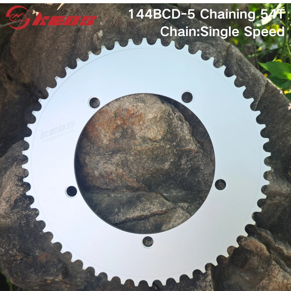 KEOS 144BCD Bike Fixed Gear Chainring Single Speed CNC Aluminum