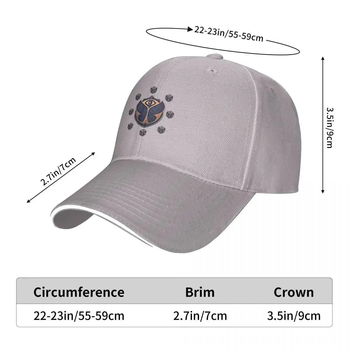 Tomorrowland Adult Cowboy Baseball Caps Snapback Fashion Baseball Hats Breathable Casual Outdoor Unisex Polychromatic