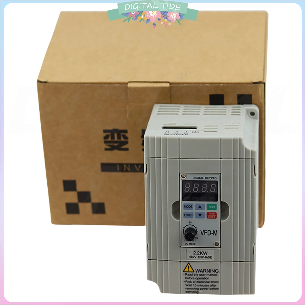

New origina VFD-M series l VFD004M21A VFD015M21A 220V /380V 0.4KW / 0.75kw /1.5kw /2.2kw inverter