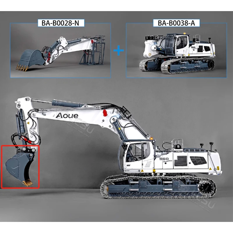 

1/14 fully hydraulic 960 excavator bucket