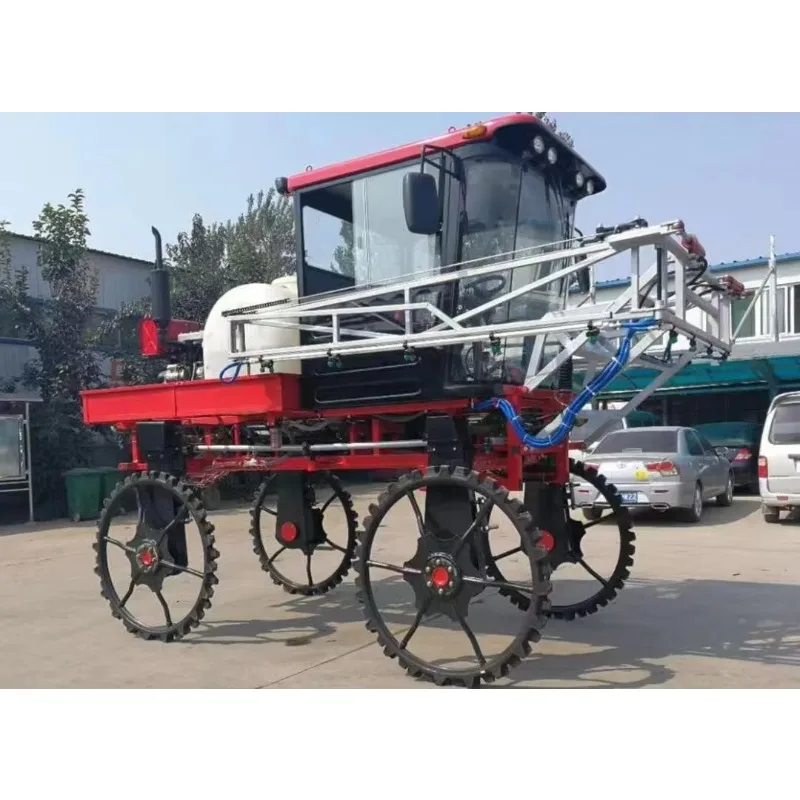 High Clearance Self Propelled Sprayer Tall Crop Yield Protection Vehicle Low Maintenance Mechanical Spray Tool Supply