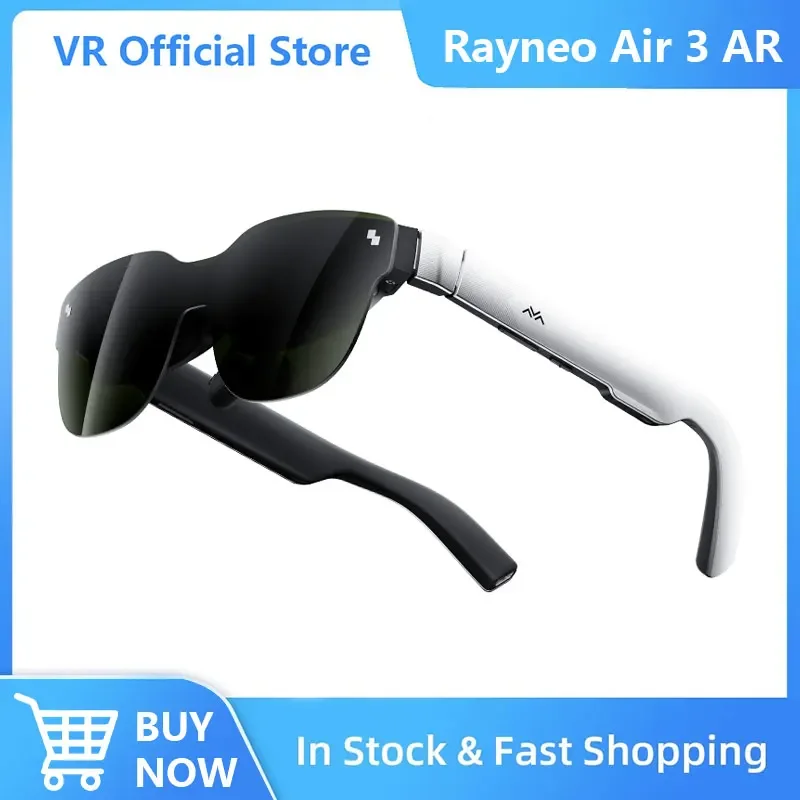 TCL Rayneo Air 3 Pocket TV Smart AR Glasses HD Movie Viewing Portable Screen VR Glasses Support iPhone16 And DP Port Phone