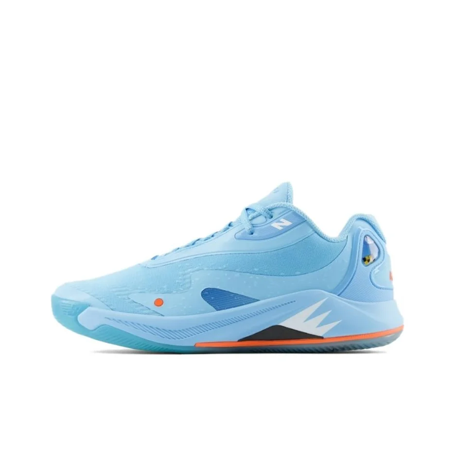 New Balance KAWHI IV Basketball Shoes Unisex Mid Top Blue BBKLSLV4