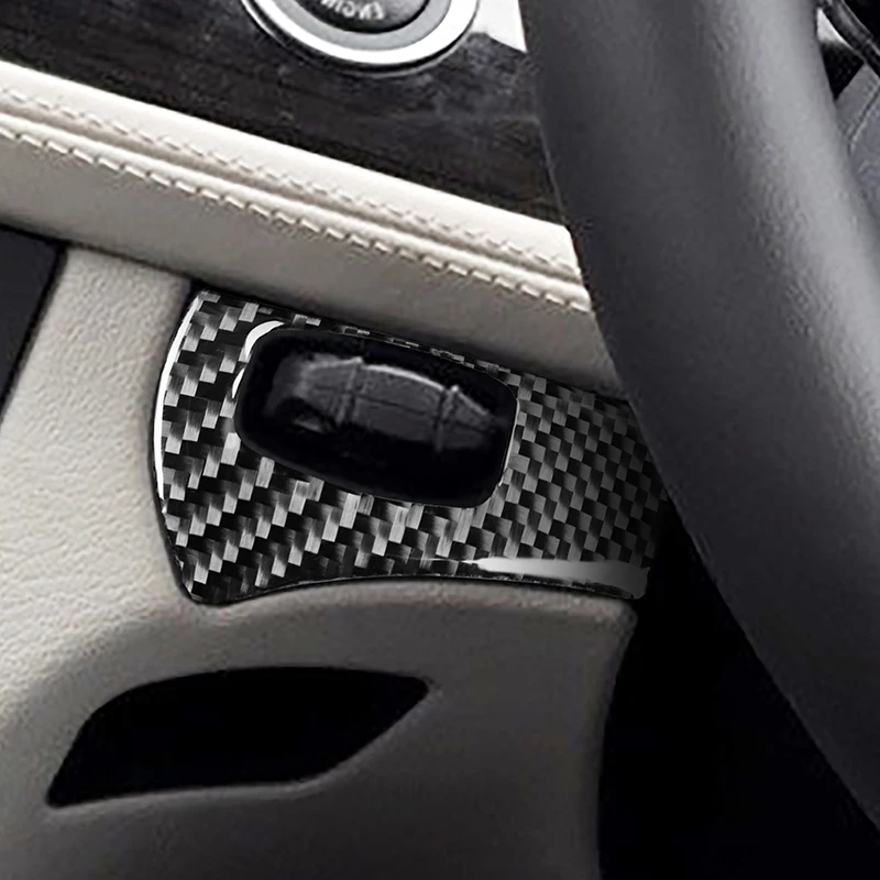 

Накладка из углеродного волокна, автомобильная консоль, отверстие для ключа, переключатель зажигания, рамка, украшение для BMW Z4 E89 2009-16, аксессуары для интерьера, наклейки