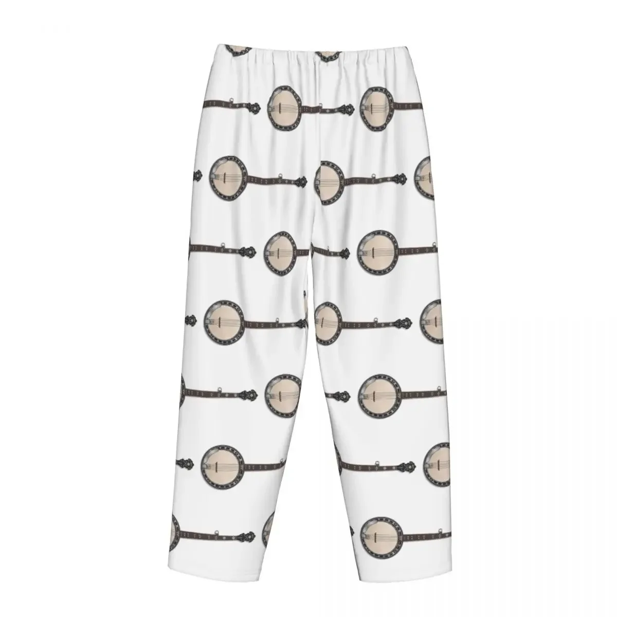 Custom Gibson Mastertone 5-String Banjo Women Pajama Pants Lounge Sleep Sleepwear Bottoms with Pockets