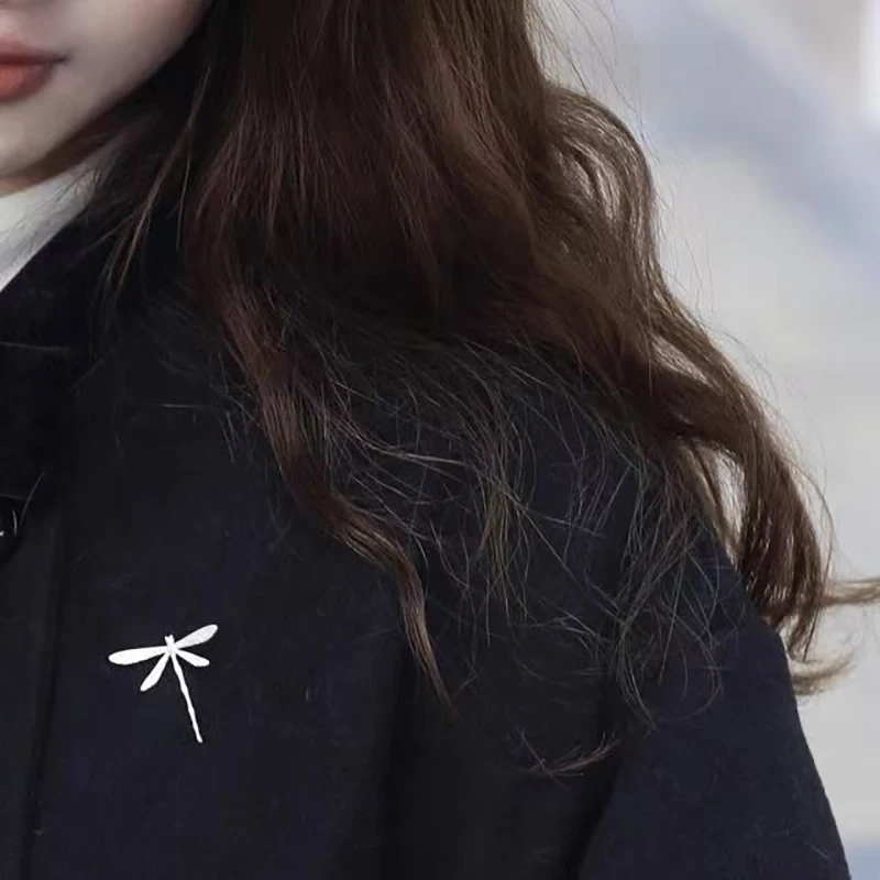 Винтажные серебряные броши-стрекозы для женщин, высококачественная модная брошь с насекомыми, булавки, аксессуары для пальто, ювелирные изделия с животными, подарки