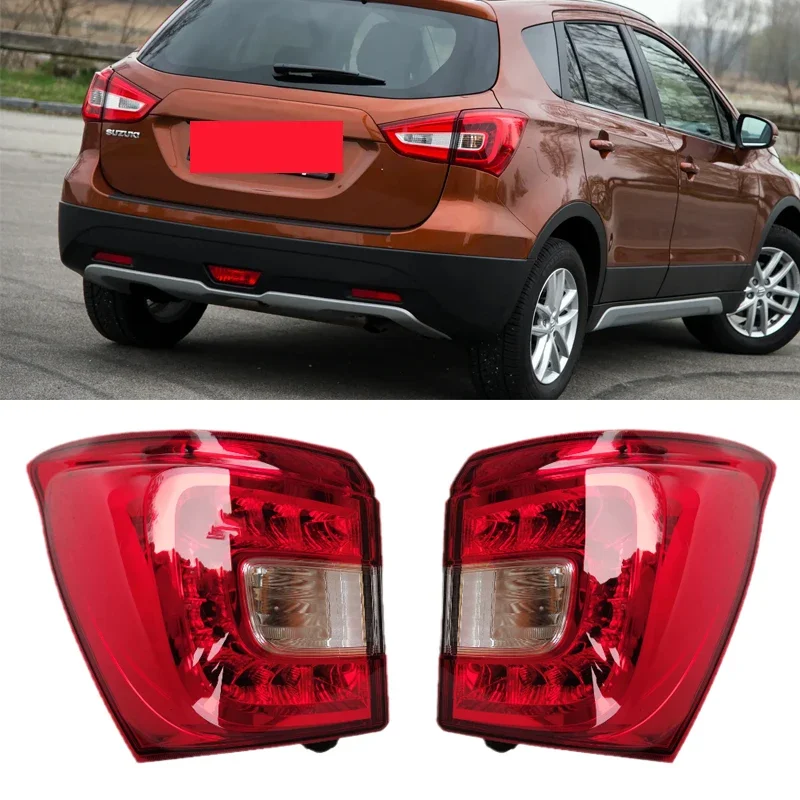 

For Suzuki SX4 S-CROSS led car taillight assembly brake reverse lamp turn signal warning light fog lamp car accessories