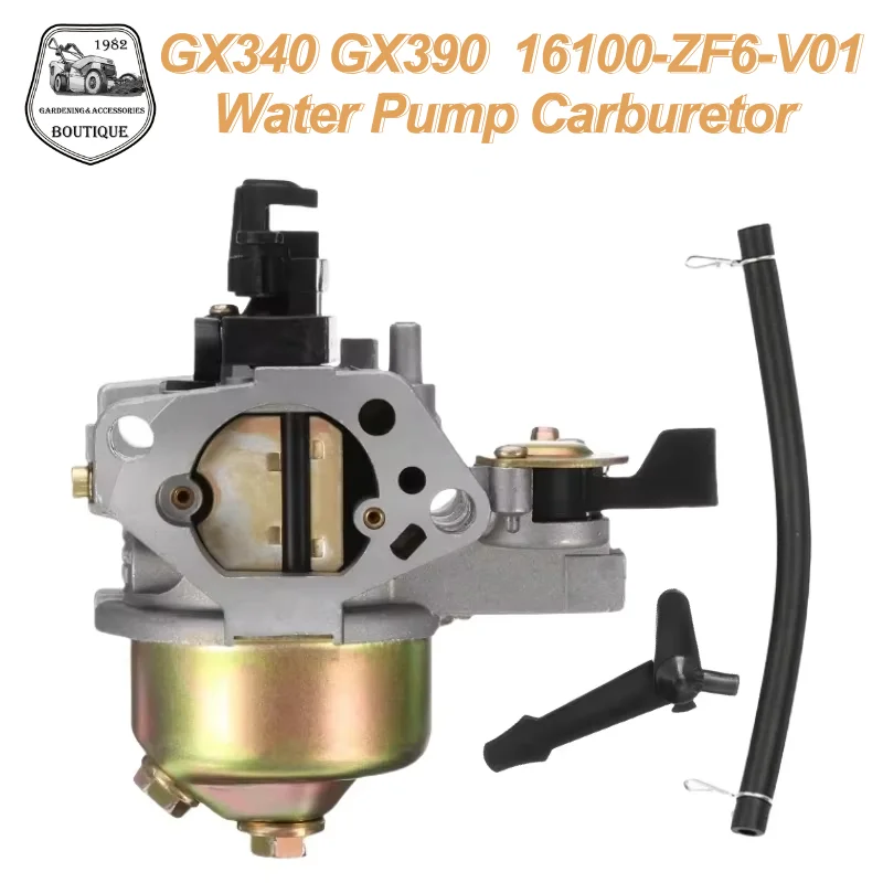 

Carburetor Carb for Honda GX340 GX390 GX420 188F 190F 11HP 13HP Generator Engine Lawn Mower Replace Part Accs 16100-ZF6-V01