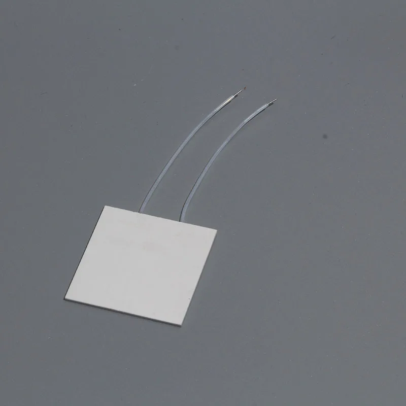 LUJINXUN Miniature High Temperature Ceramic Heating Plate 25x25x2mm MCH Aluminum Oxide Heater Element for High Efficiency 1pc