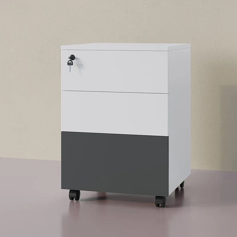 Office files Low cabinets Staff office cabinets Office simple and convenient wooden cabinets