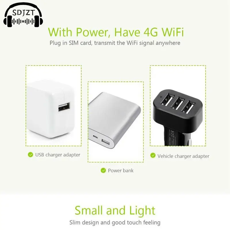 4G LTE 무선 라우터, USB 동글, 150Mbps 모뎀, 모바일 광대역 SIM 카드, 무선 와이파이 어댑터, 홈 오피스