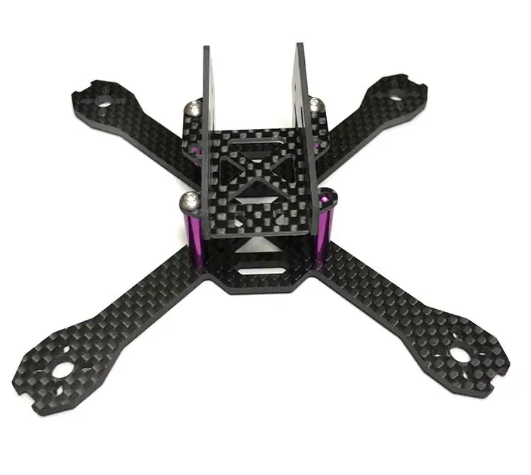 

Atlas 130X 130mm 3inch Carbon Fiber FPV Racing Frame Normal X Frame 25g RC drone frame KIT