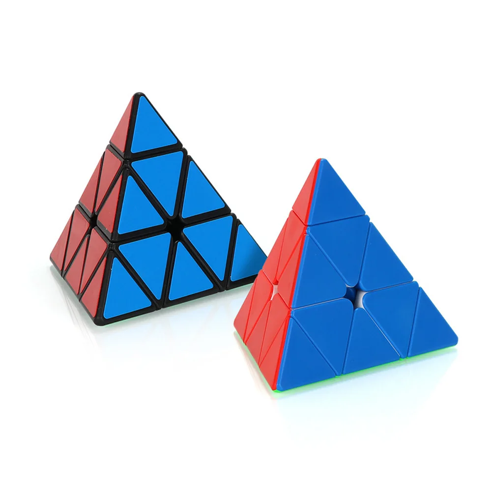 

3x3x3 Guanlong Pyramid Speed Cube Second Generation Professional Smooth Magic Cube Educational Toys For Gifts