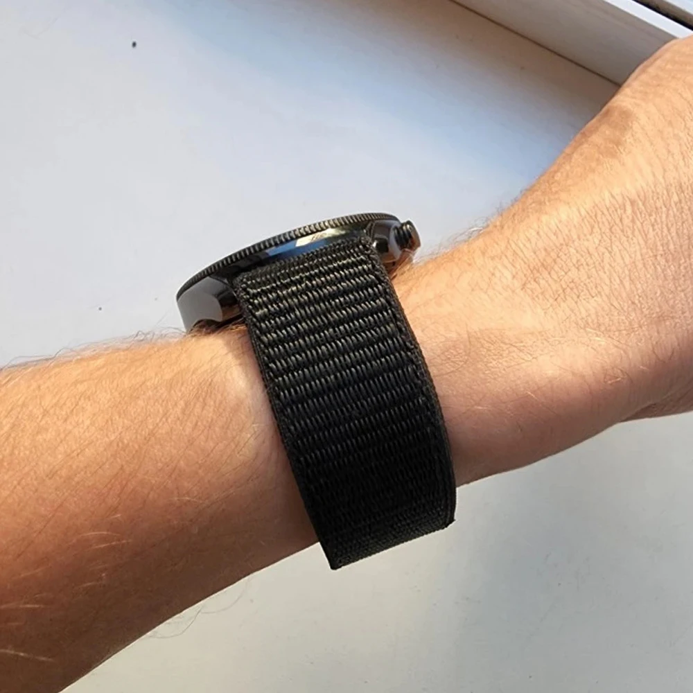 22 26 mm Quick Fit Nylon-Schlaufenarmband für Garmin Descent Mk3i 51 mm Mk2 Epix Pro 47 mm Armband Fenix 7X 6X PRO Atmungsaktives Armband