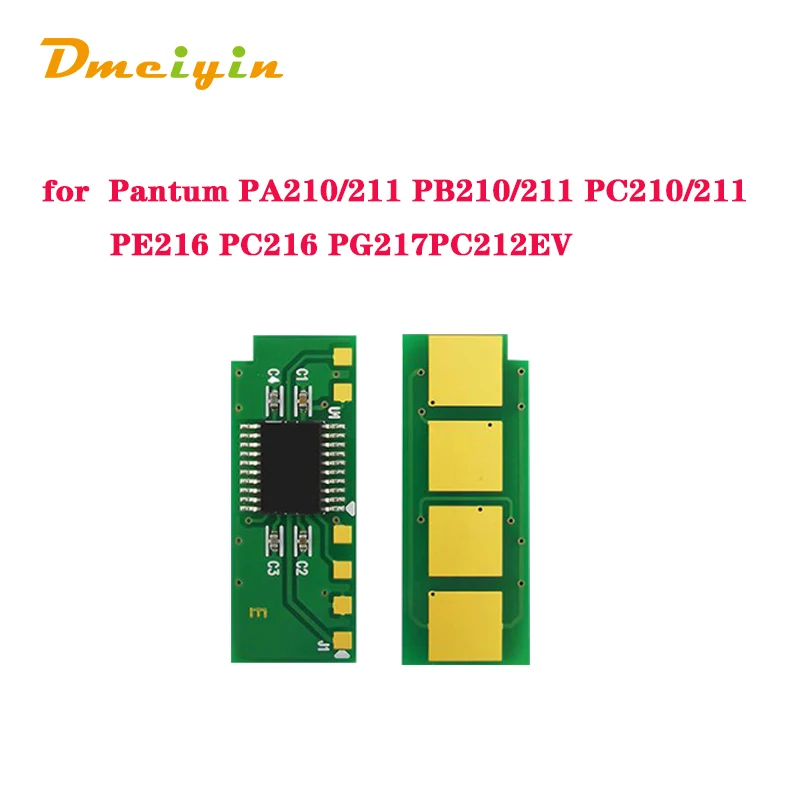 Pa210/PB-211/PE-216/PC-216/PG-217/PC-210 cartucho de toner chip ilimitado para pantum p2200/p2500/m6500/m2506/m6607/m6552/m2506/