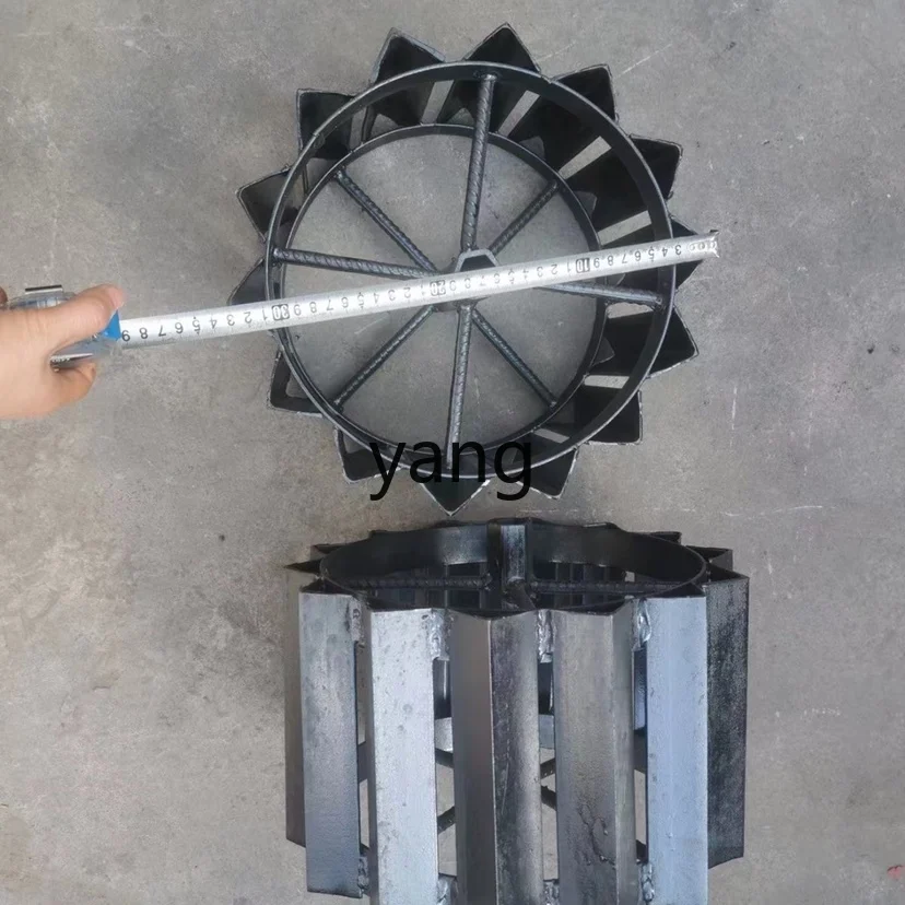 LH trenching machine, pressing wheel accessories, pastoral management, trenching wheel, agricultural tools 4