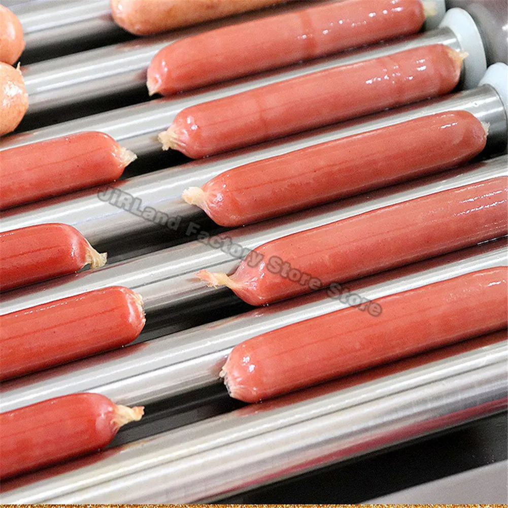 핫도그 기계 롤러 로스트 소시지 그릴 기계, 고급 스테인레스 스틸 9 a 스틱, 핫도그 소시지 그릴