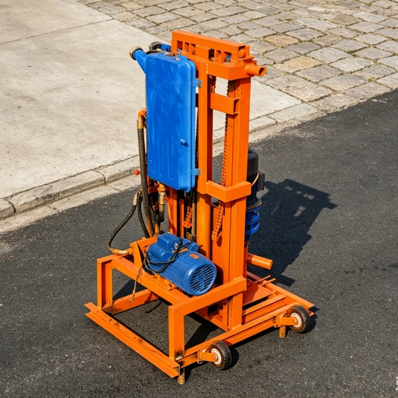 

Customized Hydraulic Small Well Drilling Rig, Hot-selling Water Well Drilling Rig, Shallow Layer Drilling Equipment