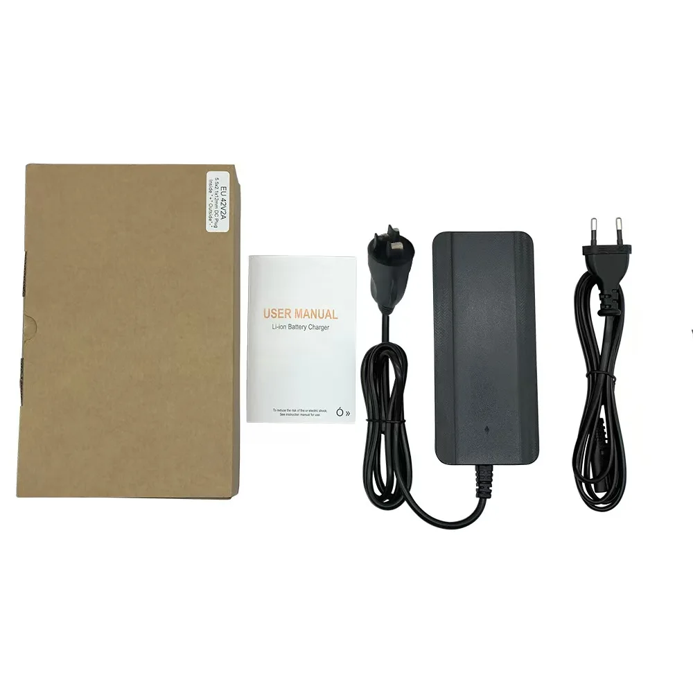 42V 2A Ebike Charger for 36V Bosch Active/Performance Line E-Bike battery