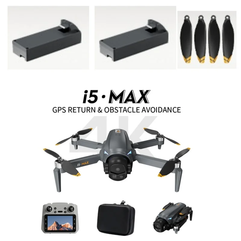 i5MAX Screen Drone Battery 3.7V 2000MAH Battery/Propeller For i5MAX RC Drone Battery Blades i5MAX Screen Dron Battery Parts