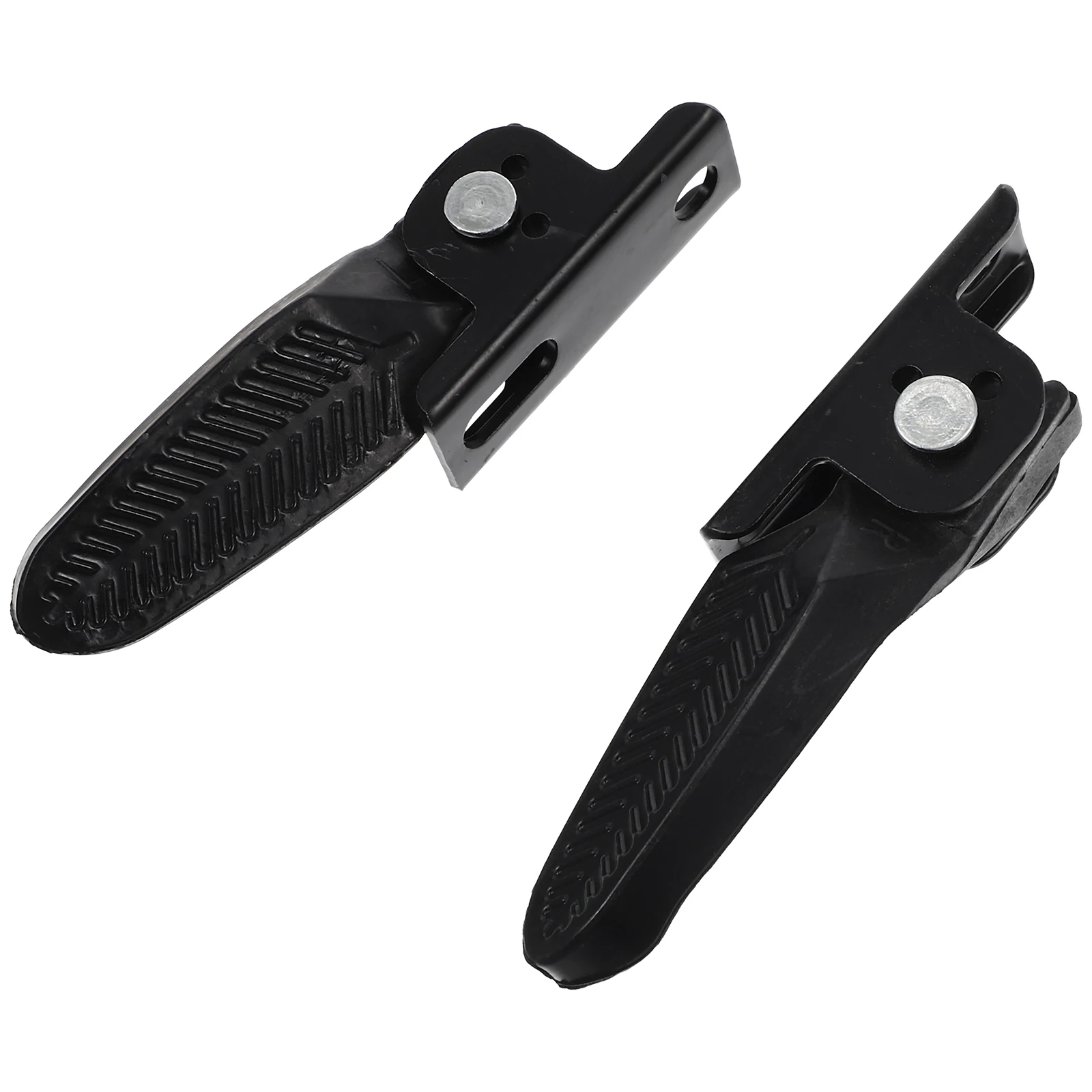 

Electric Bike Rear Seat Pedals Folding Foot Treadles Mountain Bicycle Pegs Black Pair Anti Skid Nylon Suitable Family Riding