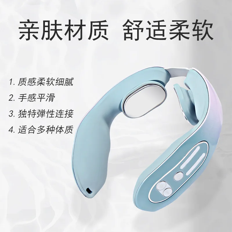 مدلك الكتف المحمول حامي الرقبة المنزل كامل الجسم نبض الحرارة الكهربائية بالجملة