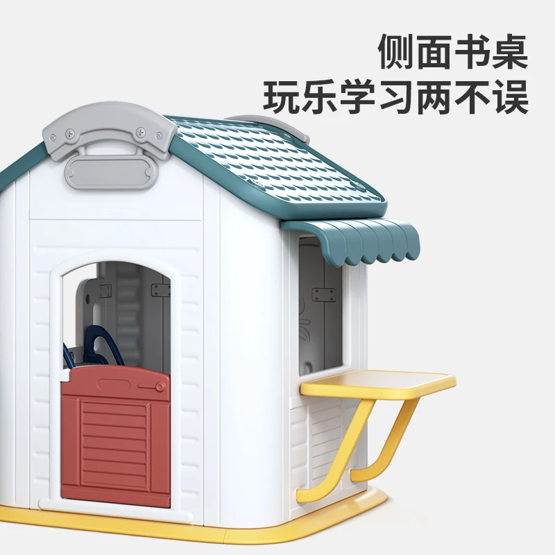 Kids playhouse, slide, swing, combo, home, interior, house, baby, family, small toy room