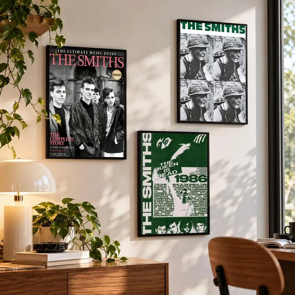 band The Smiths Poster Poster HD Self Adhesive Waterproof Wall Art Print Bedroom Living Room Decor Gift